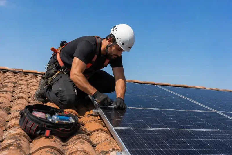 Maintenance et monitoring de panneaux solaires à la Digne-d'Aval